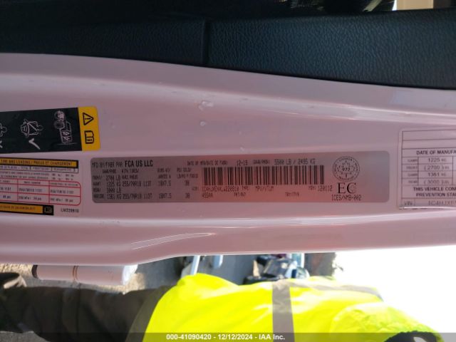 2020 JEEP WRANGLER 1C4HJXENXLW220910 Photo 8