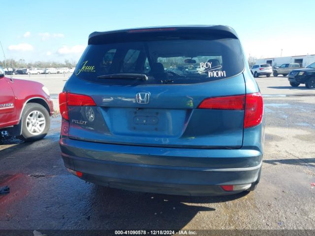 5FNYF5H1XGB028654 Honda PILOT LX