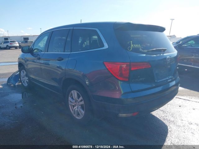 5FNYF5H1XGB028654 Honda PILOT LX