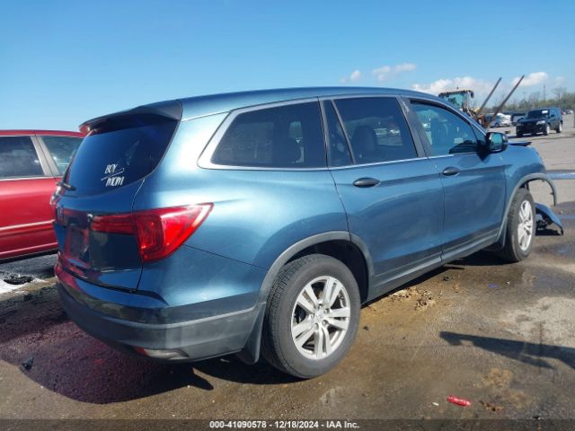 5FNYF5H1XGB028654 Honda PILOT LX