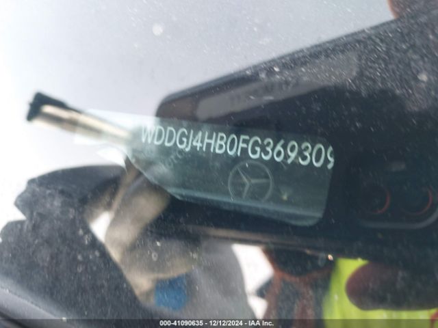 WDDGJ4HB0FG369309 Mercedes-Benz C 250