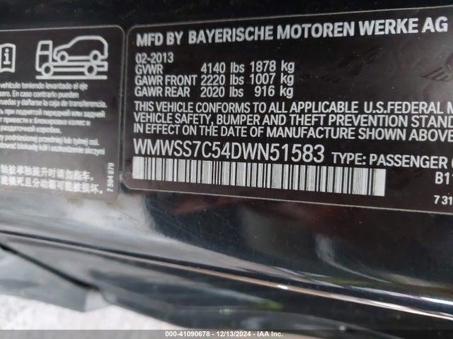 2013 MINI PACEMAN WMWSS7C54DWN51583 Photo 8