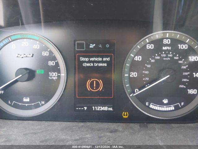 KMHE24L16GA009247 Hyundai Sonata Hybrid Se