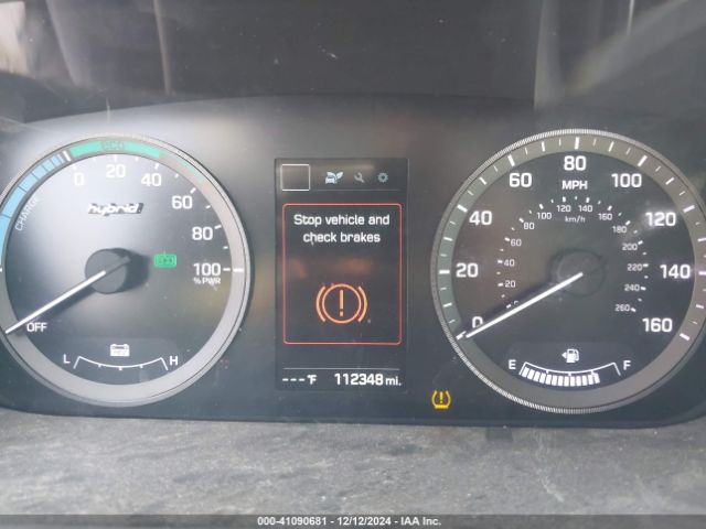 KMHE24L16GA009247 Hyundai Sonata Hybrid Se