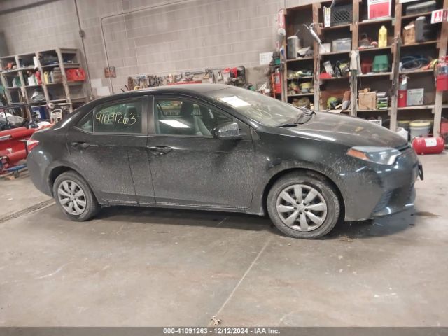 2T1BURHE8FC369222 Toyota COROLLA LE