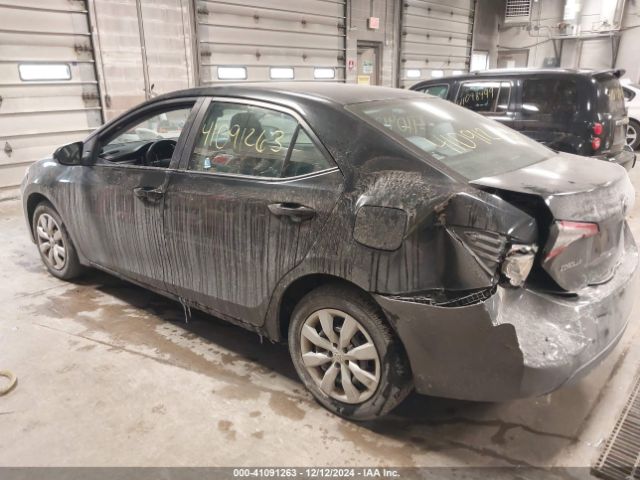 2T1BURHE8FC369222 Toyota COROLLA LE