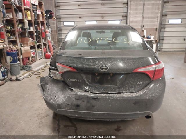 2T1BURHE8FC369222 Toyota COROLLA LE
