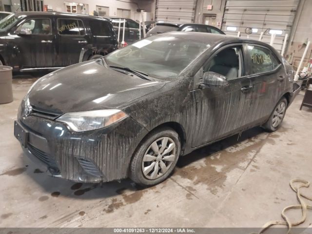 2T1BURHE8FC369222 Toyota COROLLA LE