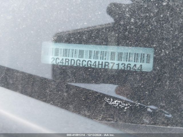2C4RDGCG4HR713644 Dodge Grand Caravan Sxt