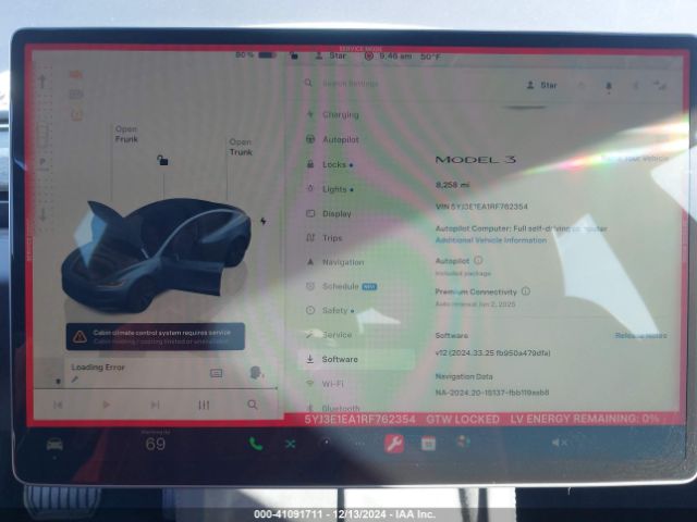5YJ3E1EA1RF762354 Tesla Model 3 Long Range Dual Motor All-wheel Drive/rear-wheel Drive