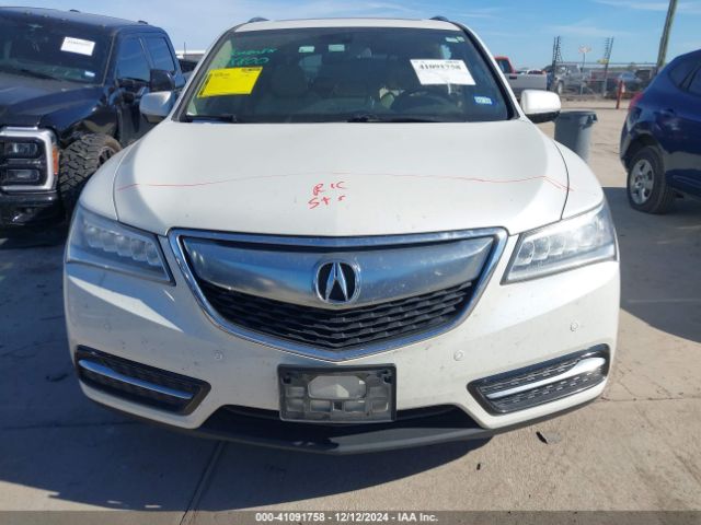 5FRYD4H88EB043758 Acura Mdx Advance Pkg W/entertainment Pkg