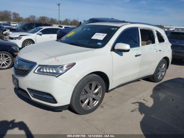5FRYD4H88EB043758 Acura Mdx Advance Pkg W/entertainment Pkg