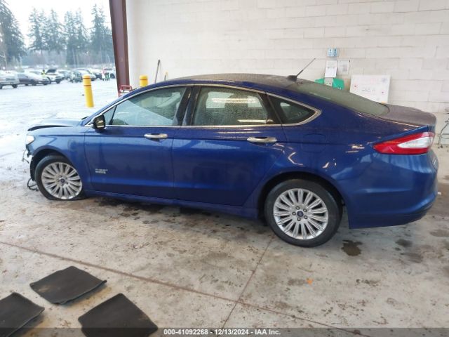 3FA6P0PU0ER307146 Ford Fusion Energi Se Luxury
