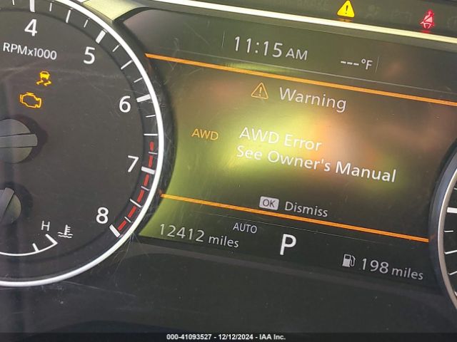 5N1DR3BC0RC287203 Nissan Pathfinder Sv 4wd
