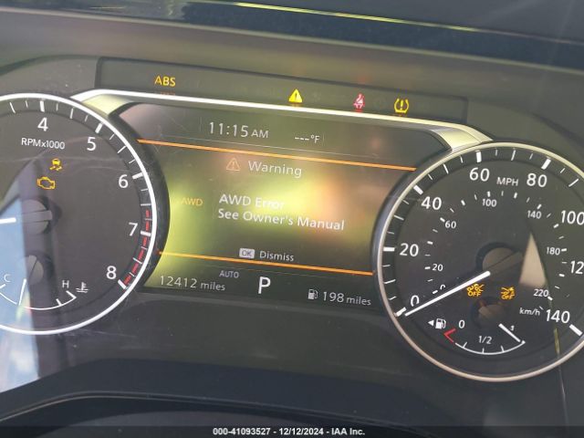5N1DR3BC0RC287203 Nissan Pathfinder Sv 4wd