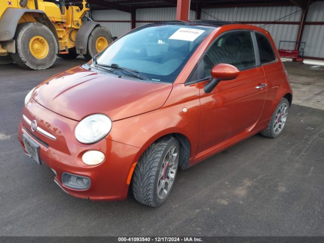 2012 FIAT 500 3C3CFFBR7CT148913 Photo 1