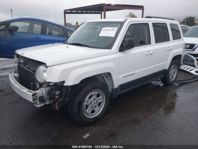 1C4NJPBAXFD247237 Jeep Patriot Sport