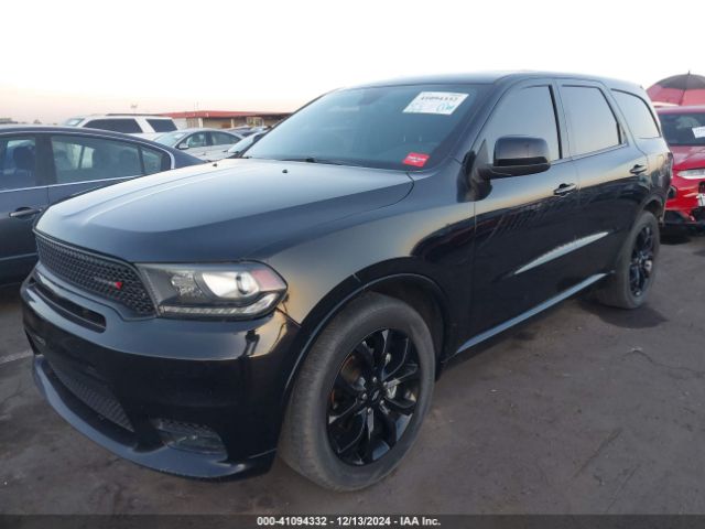 1C4RDHDG2LC394282 Dodge Durango Gt Rwd
