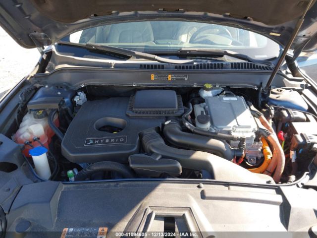 3LN6L5LU0JR607560 Lincoln Mkz Hybrid Select