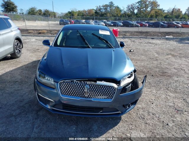3LN6L5LU0JR607560 Lincoln Mkz Hybrid Select