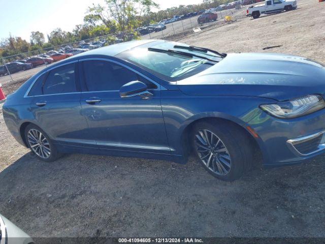 3LN6L5LU0JR607560 Lincoln Mkz Hybrid Select