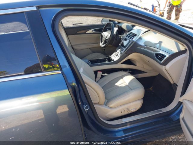 3LN6L5LU0JR607560 Lincoln Mkz Hybrid Select