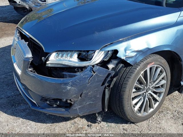 3LN6L5LU0JR607560 Lincoln Mkz Hybrid Select