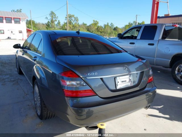 2007 MERCEDES-BENZ S 600 WDDNG76X37A130248 Photo 2