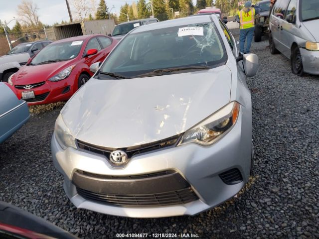 2T1BURHE3GC684303 Toyota COROLLA LE