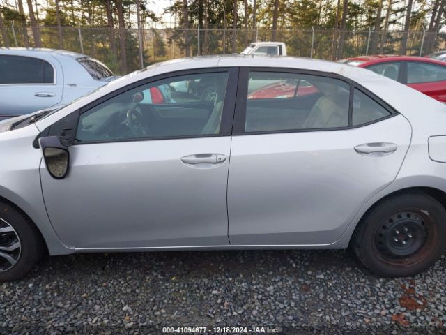2T1BURHE3GC684303 Toyota COROLLA LE