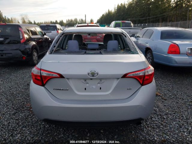 2T1BURHE3GC684303 Toyota COROLLA LE
