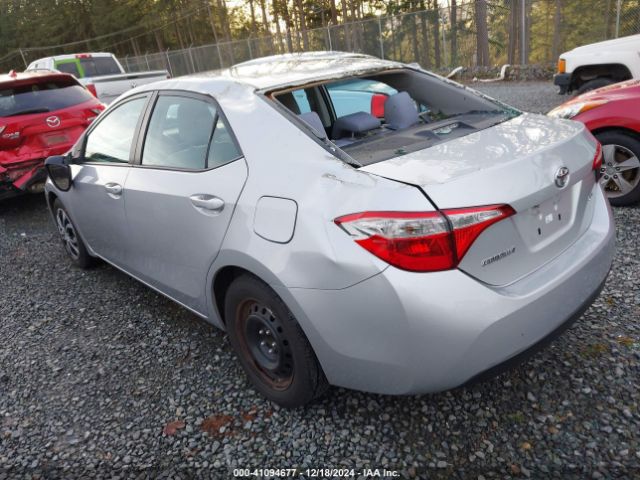 2T1BURHE3GC684303 Toyota COROLLA LE