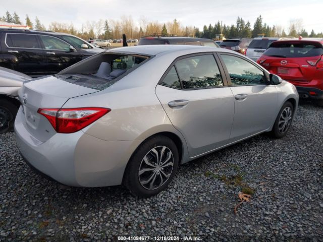 2T1BURHE3GC684303 Toyota COROLLA LE