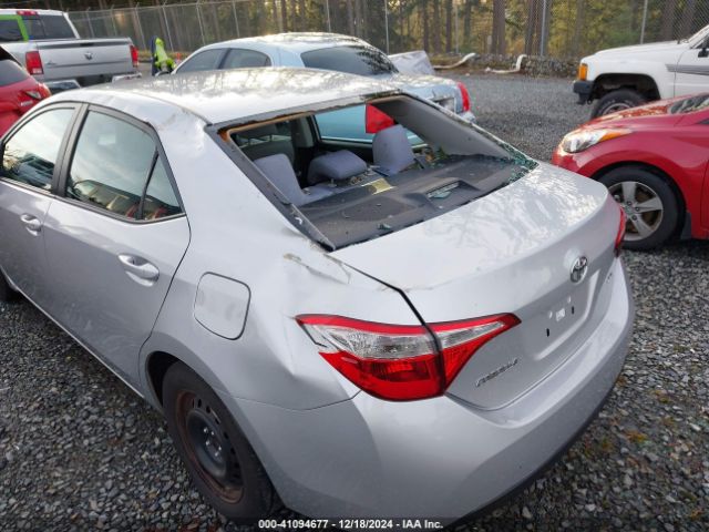 2T1BURHE3GC684303 Toyota COROLLA LE