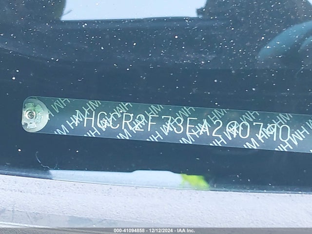 Honda ACCORD EX 2014 1HGCR2F73EA290790 Image 9