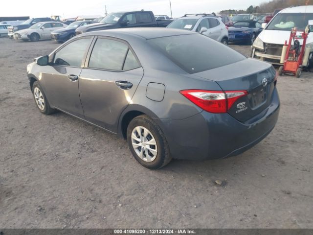 5YFBURHE0GP461233 Toyota COROLLA L