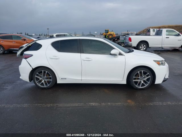 JTHKD5BH2F2229305 Lexus CT 200H