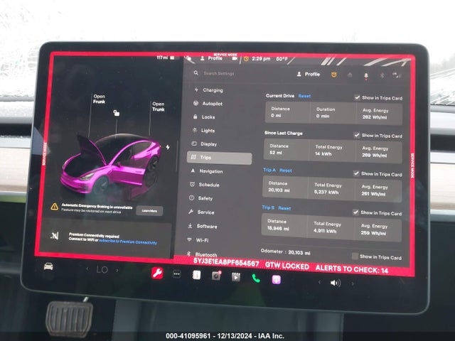 2023 TESLA MODEL 3 5YJ3E1EA8PF654567 Photo 6