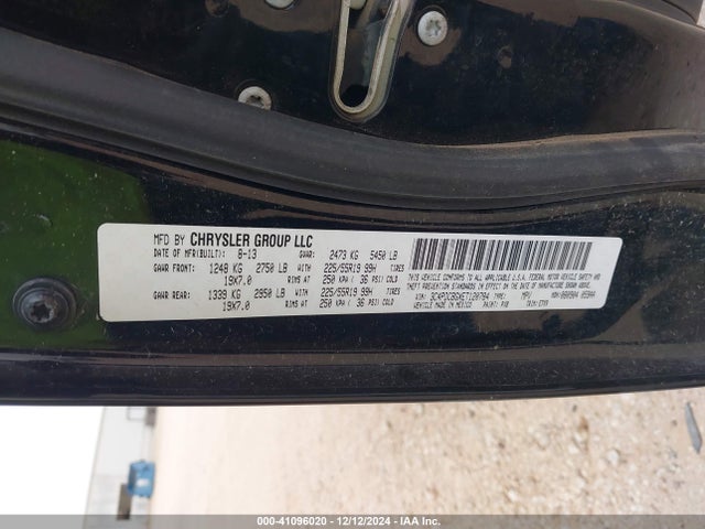 Dodge Journey Sxt 2014 3C4PDCBGXET120784 Image 9