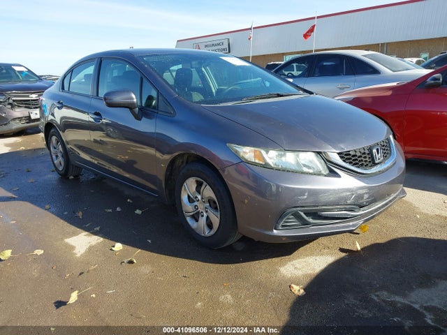 Honda Civic Lx 2014 2HGFB2F50EH504300 Image 1
