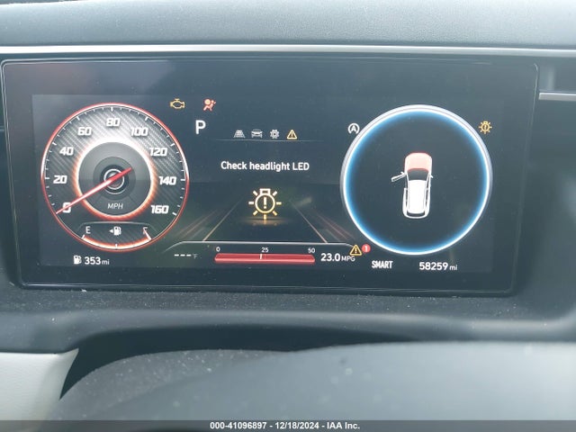5NMJF3AE8NH129755 Hyundai TUCSON SEL
