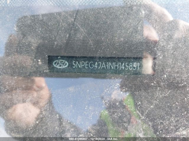 5NPEG4JA1NH145851 Hyundai SONATA SE
