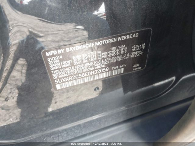 5UXKR2C56E0H32059 BMW X5 Sdrive35i