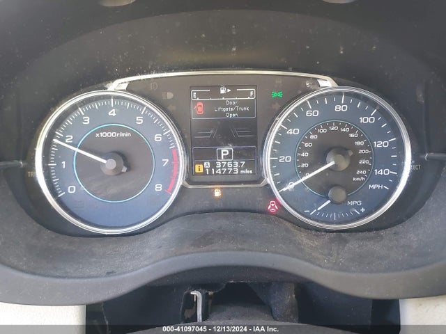 JF2GPASC2F8262993 Subaru 2.0l naturally aapirated