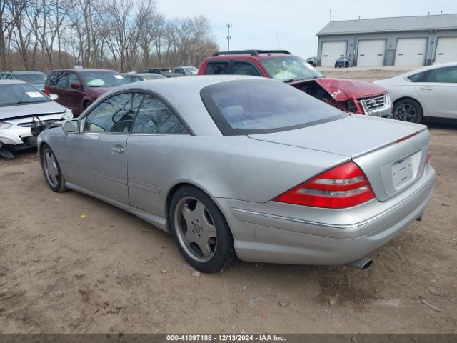 2002 MERCEDES-BENZ CL 500 WDBPJ75J02A027362 Photo 2