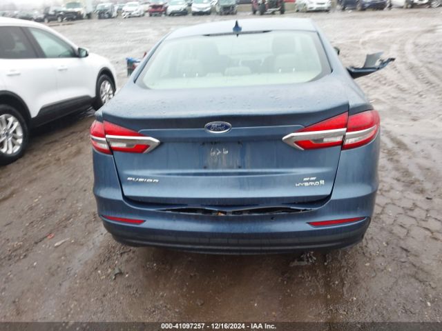 3FA6P0LU9KR107626 Ford Fusion Hybrid Se