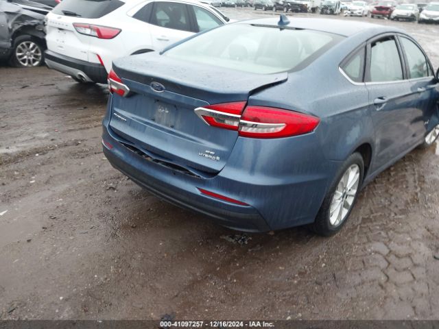 3FA6P0LU9KR107626 Ford Fusion Hybrid Se
