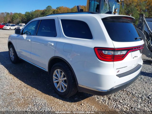 1C4RDJAG6NC228040 Dodge Durango Sxt Awd