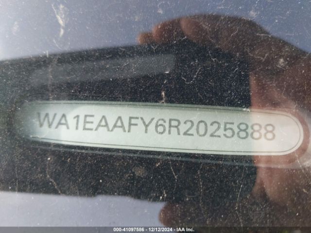 WA1EAAFY6R2025888 Audi Q5 Premium Plus 45 Tfsi S Line Quattro