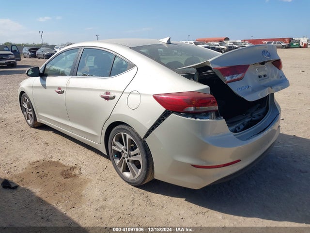 5NPD84LF7JH288184 Hyundai Elantra Limited